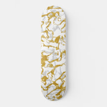 Wild Marble 9 - White en Gold, Grey