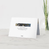 Wild Mare runt Wenskaart Kaart (Achterkant)