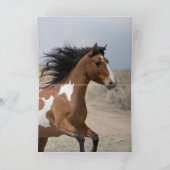 Wild Mare runt Wenskaart Kaart (Binnen)