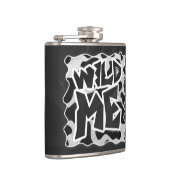 Wild Me Koe Black en White Heupfles (Rechts)