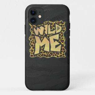 Wild me Leopard Brown and Yellow Print Case-Mate iPhone Case