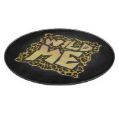 Wild me Leopard Brown and Yellow Print Snijplank (Hoek)