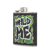Wild me Snake Black en Green Print Heupfles (Links)