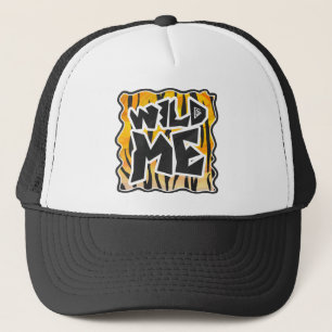 Wild Me Tiger Oranje en zwart Trucker Pet