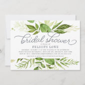 Wild Meadow Bridal Shower Invitation Kaart (Voorkant)