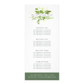 Wild Meadow | Diensten of prijslijst Reclamekaart (Voorkant)