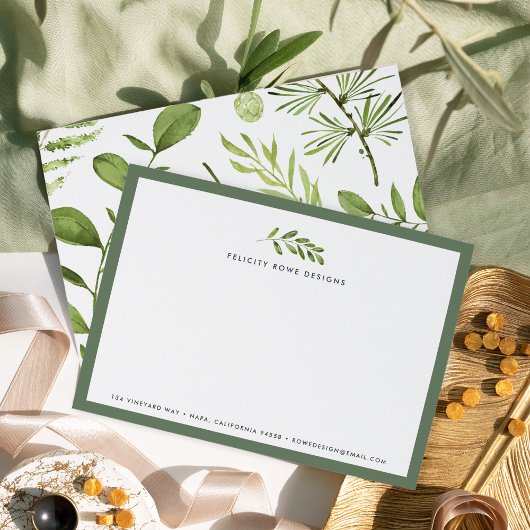 Wild Meadow | Flatkaart voor kantoorbenodigdheden Notitiekaartje