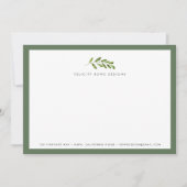 Wild Meadow | Flatkaart voor kantoorbenodigdheden Notitiekaartje (Voorkant)