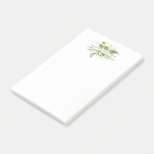 Wild Meadow Gepersonaliseerd Post-it® Notes (Schuin)