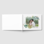 Wild Meadow | Groen botanisch | Fotobruiloft Gastenboek (Volledig)