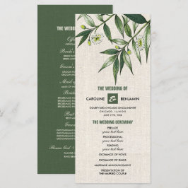Wild Meadow | Groene botanische weddenschappen Programmakaart
