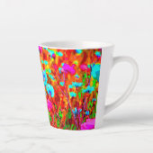 Wild Meadow in Bloom Pop Art Latte Mok (Rechts)