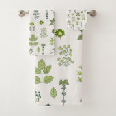Wild Meadow Kruid Groene Handdoek (Insitu)