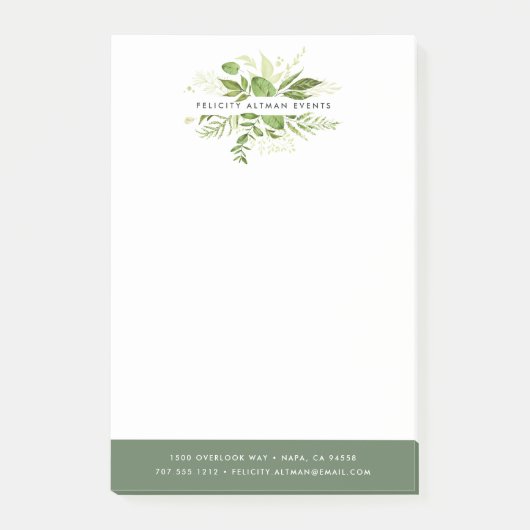 Wild Meadow Persoonlijke Zaken Post-it® Notes (Voorkant)