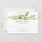 Wild Meadow RSVP-kaart RSVP Kaartje (Voorkant)