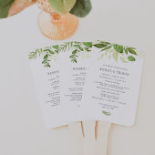 Wild Meadow Trouwprogramma Handwaaier