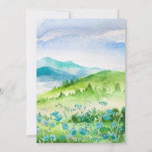 Wild Meadow | Uitnodigingen van de voorjaarsbijeen (Achterkant)