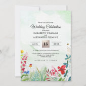 Wild Meadow | Uitnodigingen voor zomerweduwen (Voorkant)