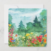 Wild Meadow | Uitnodigingen voor zomerweduwen (Achterkant)