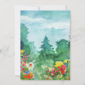 Wild Meadow | Uitnodigingen voor zomerweduwen (Achterkant)