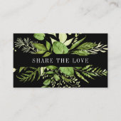 Wild Meadow | Verwijzing naar groen en zwart (Voorkant)