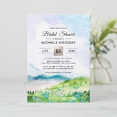 Wild Meadow | Vrijgezellenfeest van de lentgebergt Kaart (Staand voorkant)