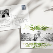 Wild Meadow | Weddenfoto Hartelijk dank Briefkaart