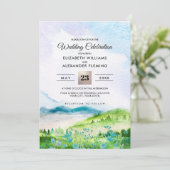 Wild Meadow | Weddenschappen in het lentgebergte Kaart (Staand voorkant)