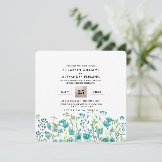 Wild Meadow | Weddenschappen in het lentgebergte Kaart (Staand voorkant)