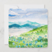 Wild Meadow | Weddenschappen in het lentgebergte Kaart (Achterkant)