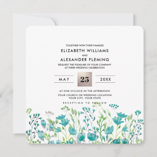 Wild Meadow | Weddenschappen in het lentgebergte Kaart (Voorkant)