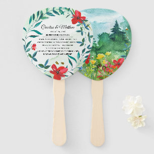 Wild Meadow Wildbloemen Dwinguwen Handwaaier