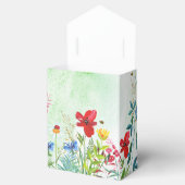 Wild Meadow | Wildbloemen Waterverf Weddenschap Bedankdoosjes (Geopend)