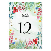 Wild Meadow | Wilde bloemen Weddenschappen Kaart (Achterkant)