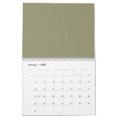 Wild meisje Kerstmis Opossum Xmas Rommel Retro Kalender (Jan 2027)
