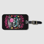 wild meisje zomer opossum  bagagelabel (Voorkant (horizontaal))