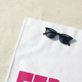  wild meisje zomer opossum grappige wasbeer strandlaken (In situ)