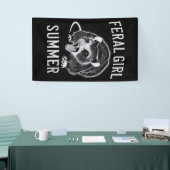 wild meisje zomer opossum  spandoek (Beurs)