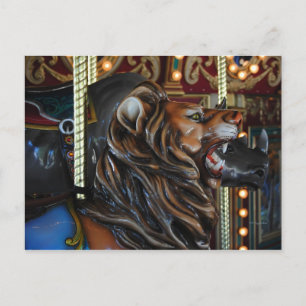 Wild Merry Go Round Feestdagenkaart