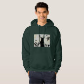 Wild met de natuur hoodie (Voorkant volledig)