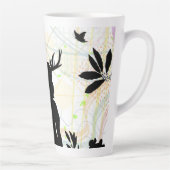 Wild met de natuur latte mok (Rechts)