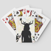 Wild met de natuur pokerkaarten (Achterkant)
