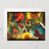 Wild met een rand briefkaart (Voorkant / Achterkant)