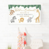 WILD met Excitement Safari Theme Baby shower Foa Spandoek (Insitu)