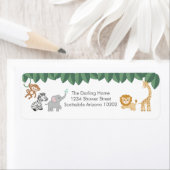 Wild met het thema Oerwoud van de Uitzondering bab Etiket (Insitu)