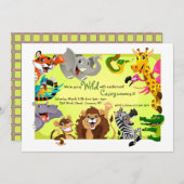 Wild met uitnodigingen tot uitwijking (Voorkant / Achterkant)