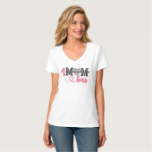 Wild Mom Boss Hart T-shirt (Voorkant volledig)