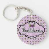 Wild Montana Huckleberries Key Fob Sleutelhanger (Voorkant)