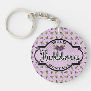 Wild Montana Huckleberries Key Fob Sleutelhanger