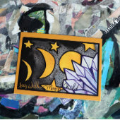 Wild MoonKind Maan Fases Briefkaart